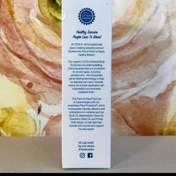 NEW! COOLA Spf 30 Mineral Sunscreen for Body - Picture 9 of 11
